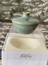 RORSTRAND Bertil Lundgren Vintage Miniature Flower Vase Sweden Original Box picture