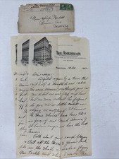 1912 Missouri Mines Football Player Letter 13-0 Loss to St Louis Billikens Game picture