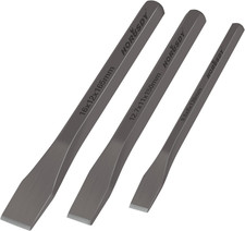 3-Piece Heavy-Duty Cold Chisel Set, 3/8