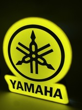 Yamaha Motorsports Yellow  Light Up LED Neon Sign With USB ATV  UTV R6 R1 YFZ picture