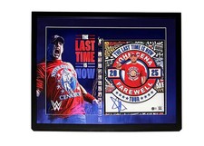 John Cena Autographed Deluxe Framed The Last Time is Now 11x14 Photo - Beckett picture