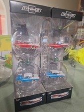 M2 machine Christmas Set Of 2 bell-Air 1956 Chevy With Chase Version  picture