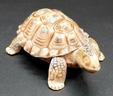 Vintage Wade Porcelain Tortoise Turtle Trinket Box Nature Figurine England picture