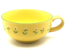 Teleflora Inc. 1985 Yellow Daisy Flowers Large Handled Cup picture