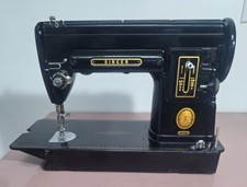 Vtg Singer Sewing Machine Model 301A Black Needs Servicing picture
