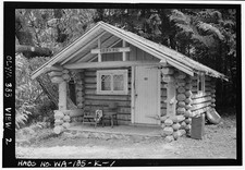 Barnes Point Lake Crescent Washington 1930s Rosemary Inn Dixie Cabin Log Cabin picture