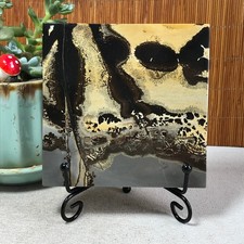 226g Natural Chinese painting stone crystal ornaments for home decoration A6852 picture