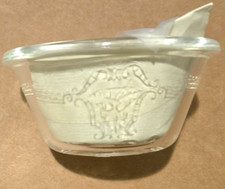 Vintage Glasbake Etched/Embossed Custard Cups Ramekins #286 qty of 8 picture