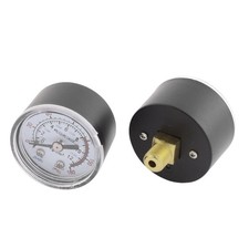 1/8 BSP Male Thread 0-180PSI 0-12Kg/cm2 Air Compressor Pressure Gauge 2Pcs picture