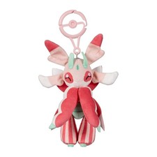 Pokemon Center Original Lurantis Whimsy Bloom Scented Mascot Plush Key Chain picture