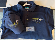 SpaceShipOne Paul G Allen Project Polo Shirt - Hat - Pin - Set NEW Old Stock  picture