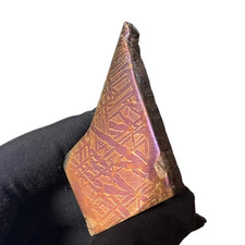 37.4G Muonionalusta meteorite  slice ,Naturally Iron meteorite QC855 picture