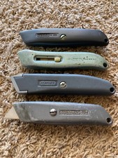 4pc Stanley & Warner USA 10-099, 299 Utility Knife Box Cutter - Made in USA picture