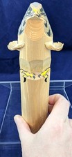 Signed Sasano Otaka Poppo Hawk Carving 9.5