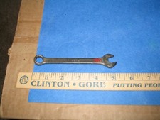 VTG FARM AUTO WRENCH FILSON BOX & OPEN-END MECHANIC 7/16