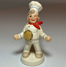 Friedel Hand Painted Ceramic Chef Figurine 6 in made in Germany picture