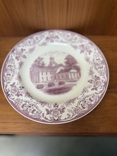 1932 Wedgwood Wheaton College Mary Lyon Hall Norton MA Commemorative Plate picture