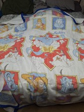 Vintage Disney Aladdin Twin/Full Size Beacon Blanket 72