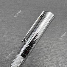 New Luxury Writing Pen Mercedes Benz Rollerball Silver Metal VIP Ad Gift picture
