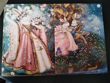 Vintage Pamela Silin-Palmer Blank Note Cards Rabbit Bunny Set Of Envelopes  picture