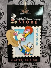 DEC WDCS D23 2026 Ultimate Stamp Donald Aracuan Bird 1945 LE 500 Disney Pin picture
