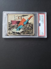 1940 GUM INC. SUPERMAN PERIL  AT SEA CARD #20 PSA 2  GOOD   RARE NICE picture