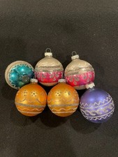 7 Vintage Shiny Brite 2.5