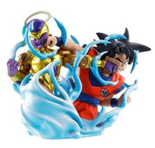 MegaHouse Dragon Ball Petitrama Dracap Rebirth Goku VS Golden Frieza 3