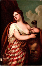 Judith with the Head of Holofernes Painting By Titian UNP DB Postcard S31 picture
