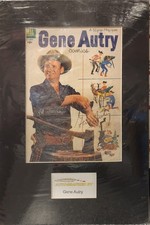 Gene Autry Comics #70 (Dell Comics December 1952) Signed Gene Autry picture