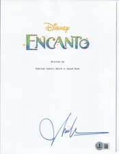 JOHN LEGUIZAMO SIGNED AUTOGRAPH ENCANTO FULL SCRIPT BECKETT BAS picture