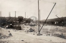 Cedar Valley IA Iowa 1908 QUARRY OPERATION Mine RPPC Photo Postcard COPY picture