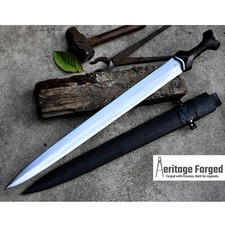 CELTIC TENE SWORD/24 inches Long Blade hand forged Sword/ Custom forged/Tactical picture