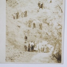 Vtg RPPC Postcard El Chorro Brazos Cliffs Falls Waterfall New Mexico Unposted picture