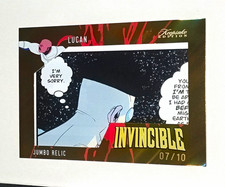 Invincible Keepsake Edition 8-Card Lot Serial Numbered Autograph Relic picture