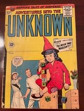 ADVENTURES into the UNKNOWN #101 (1958) - Early Silver Age Comic est 3.0 (G/VG) picture