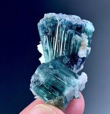 70 CTs Natural Indicolite Tourmaline Cluster specimen from Afghanistan picture
