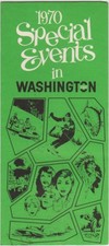 1970 Events In Washington Visitors Guide Brochure picture