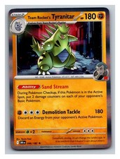 Team Rocket's Tyranitar Rare SV10: Destined Rivals 096/182 NM Holo picture