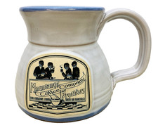 Deneen Art Pottery Coffee Mug Mountainos Brothers Coffee Co San Francisco Ca picture