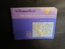 Thomas Guide 2003 San Diego Orange Counties Street Guide Rand McNally Map picture