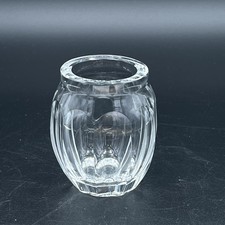 Vintage Josair Crystal Bud Vase Clear Small Vase Germany Marked picture