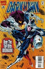 Darkhawk #49 VF; Marvel | Penultimate Issue Overhawk - w/Bag+Board picture