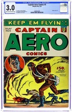 Captain Aero Comics Vol. 1 #5 CGC 3.0 1942 4486942005 picture
