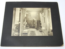 Dexter Maine Victorian Residence Cabinet Photograph 1895 Interior Design picture