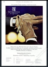 1968 Montre Royale Swiss watch color photo UK vintage print ad picture