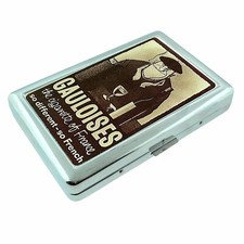 So French Vintage Cigarette Ad Cig Case RFID Protection Wallet picture