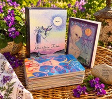 Guardian Tarot Beth Seilonen SIGNED & INSCRIBED 78 Cards Guidebook picture