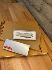 NOS Victorinox Soldier Silver Alox Swiss Army Knife | Model 53929 | Stamped 05 picture