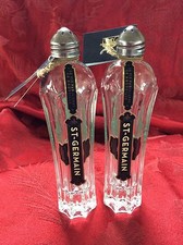 TWO Pairs ST. GERMAIN Mini Liqueur 50ml Bottles UpCycled SALT PEPPER Shakers picture